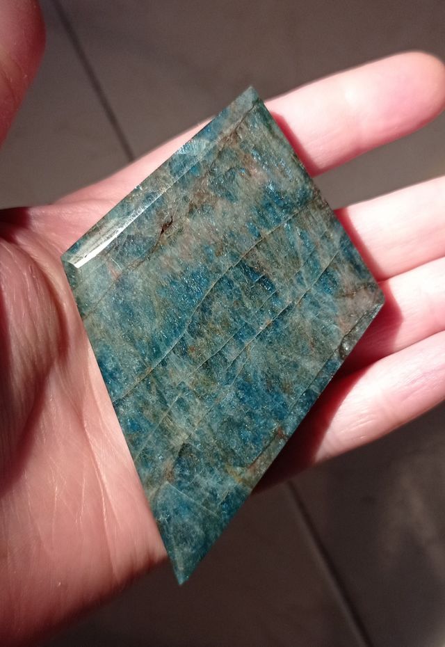 Apatite lucida di alta qualità.