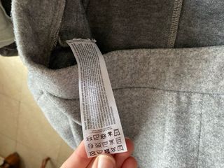 Falda midi gris invierno Mango