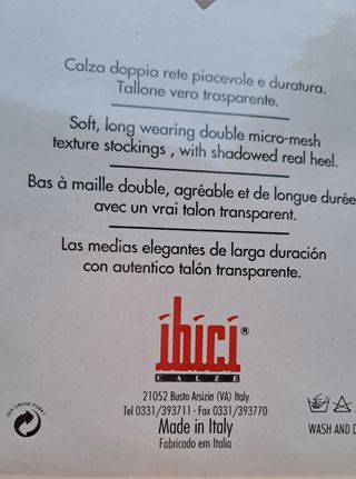 Calze vintage taglia 3 autoreggenti