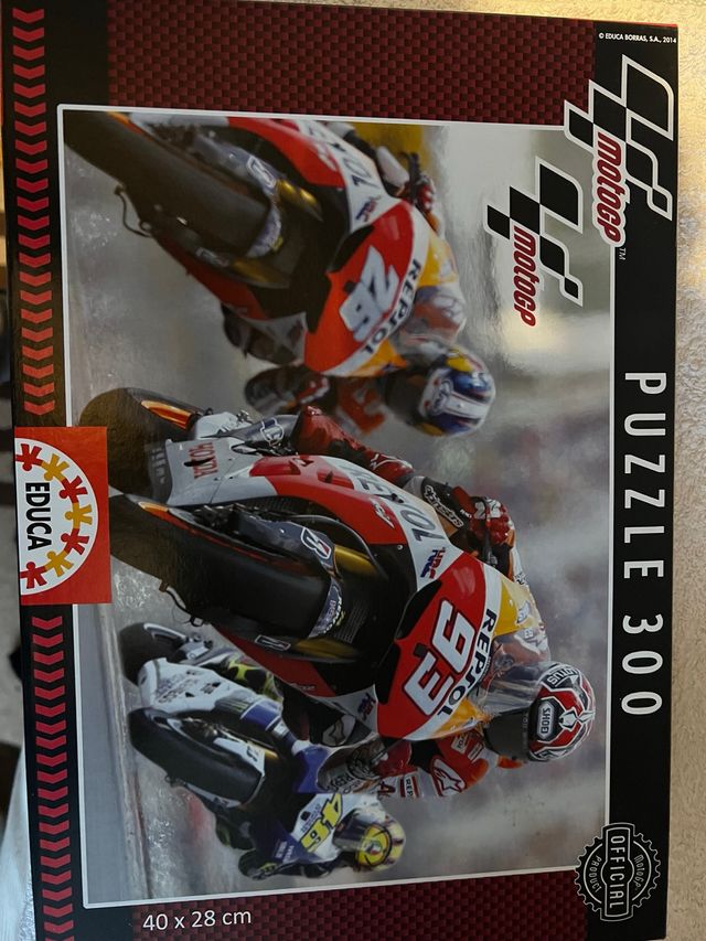 Puzzle moto gp 300 piezas en perfectas condiciones