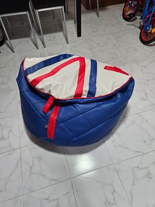 Puf de piel