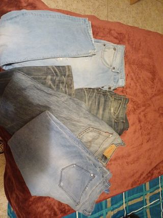 Lote 4 pantalones chico t42
