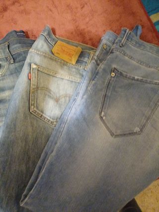 Lote 4 pantalones chico t42