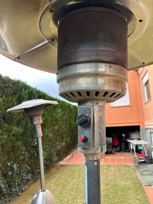 Estufa exterior butano