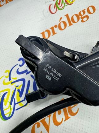 Freno delantero deore 4 pistones