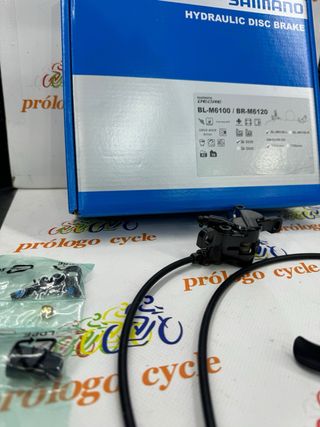 Freno delantero deore 4 pistones