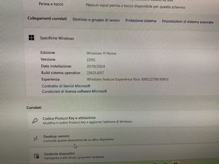 Vendo Pc all in one Asus come nuovo