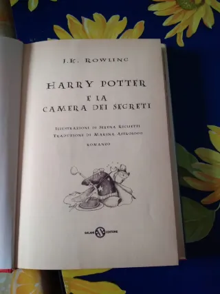 Libri Harry Potter saga completa edizione del 2001