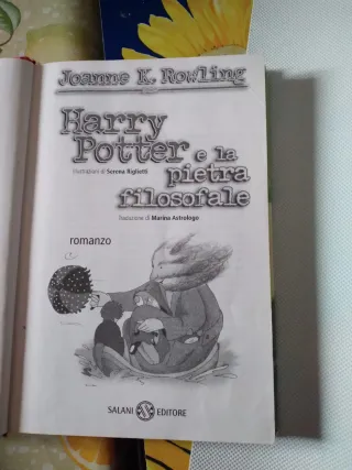Libri Harry Potter saga completa edizione del 2001