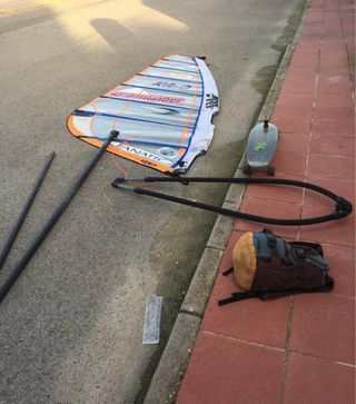 Vela de windsurf