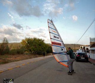 Vela de windsurf