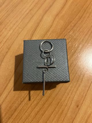 Pendientes de Aro con Bisagras de Acero Inoxidable
