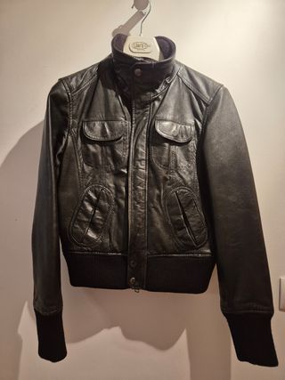 Cazadora PIEL MANGO