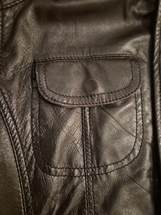 Cazadora PIEL MANGO
