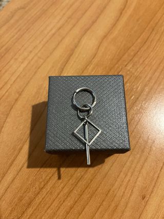 Pendientes de Aro con Bisagras de Acero Inoxidable