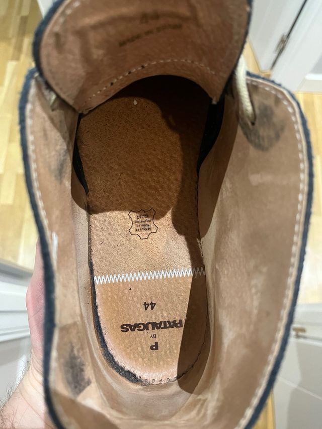 Zapatos caña media T44