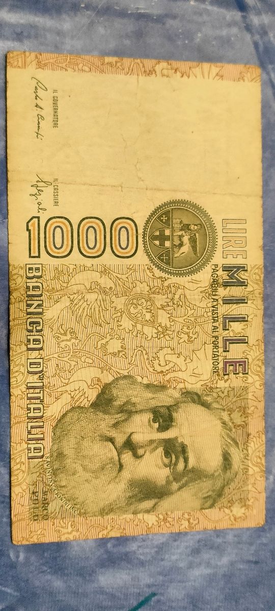 Banconota 1000 Lire