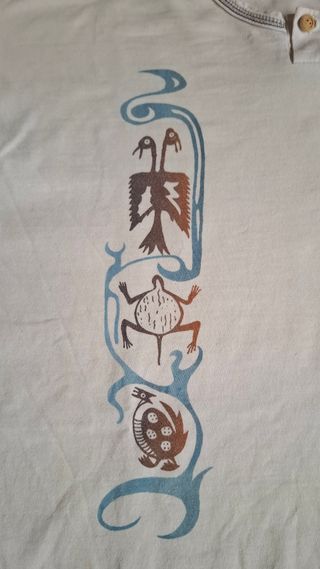 Camiseta manga larga tribal Talla XL