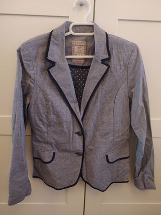 Americana azul clara