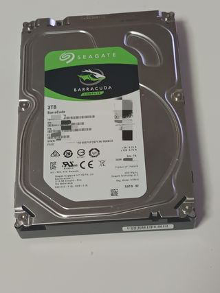 Disco duro 3TB Seagate Barracuda 