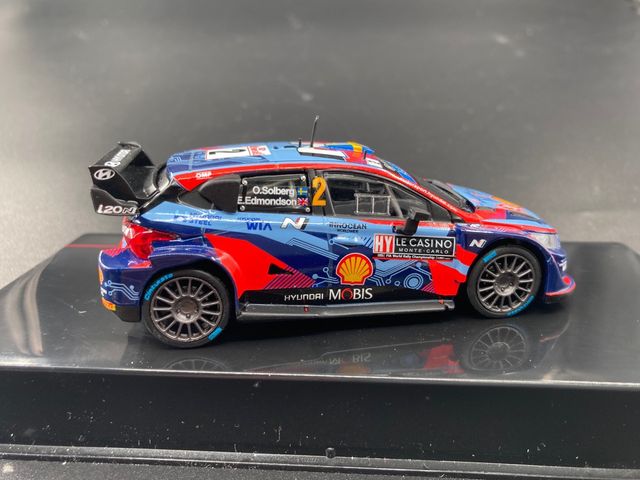 1/43 Hyundai i20 N Rally Montecarlo 2022 SOLBERG