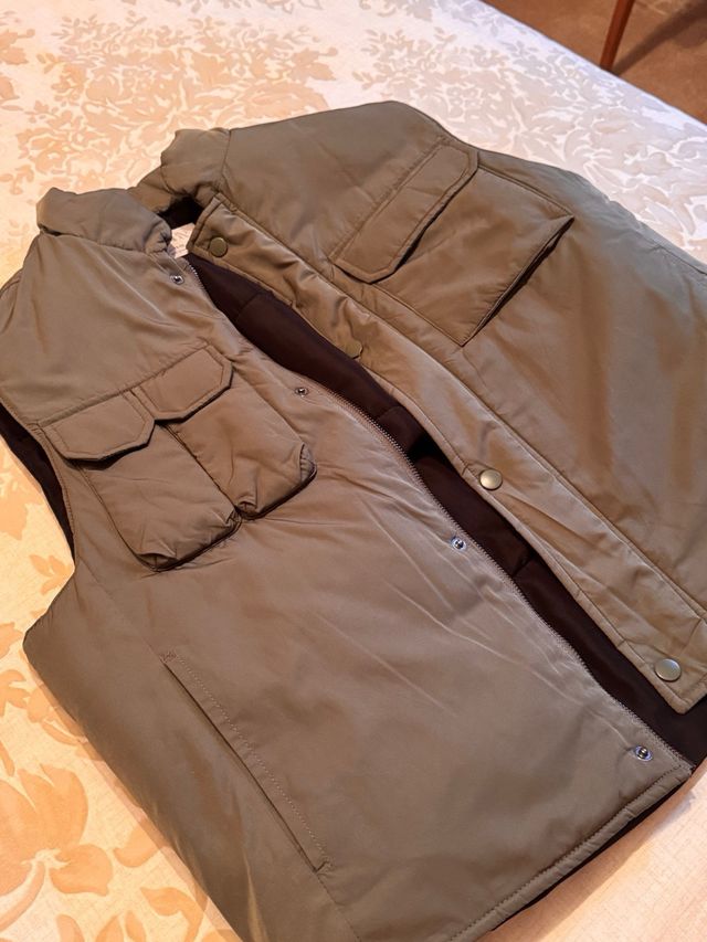 Conjunto chaleco y jersey niño 11/12