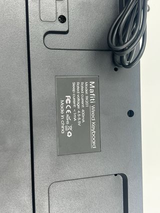 Teclado  con cable Mafiti RK201