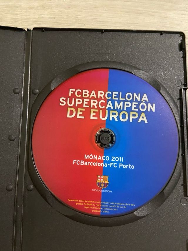 DVD Partido FC Barcelona FC Porto