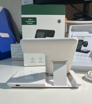Cargador Rápido Inalámbrico 3 en 1