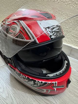 Casco de moto talla XS