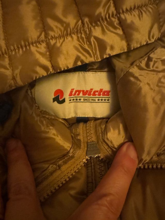 Piumino Invicta Taglia Xs Dorato