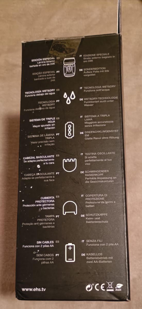 MAQUINA DE AFEITAR Y RECORTA DORA NUEVA