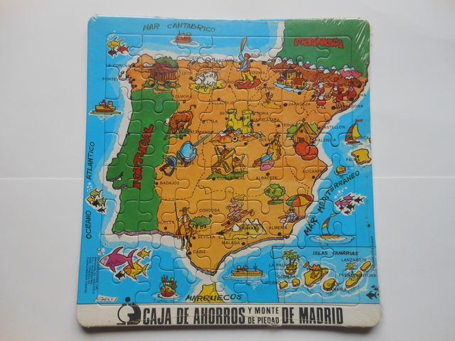 PUZZLE MAPA DE ESPAÑA (R0038)