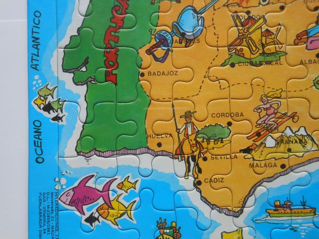 PUZZLE MAPA DE ESPAÑA (R0038)