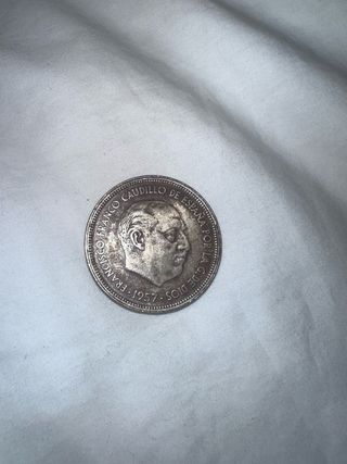 Moneda 1957 50 pesetas 