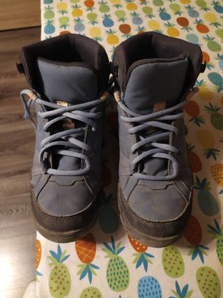 Botas de montaña niño talla 36