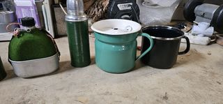 Conjunto de enseres antiguos