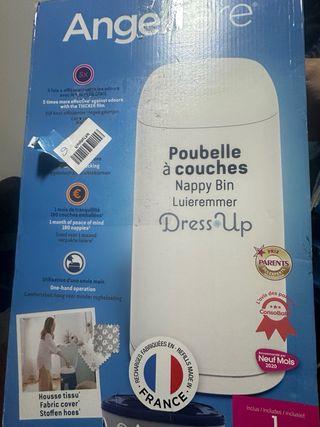 Papelera pañales bebe