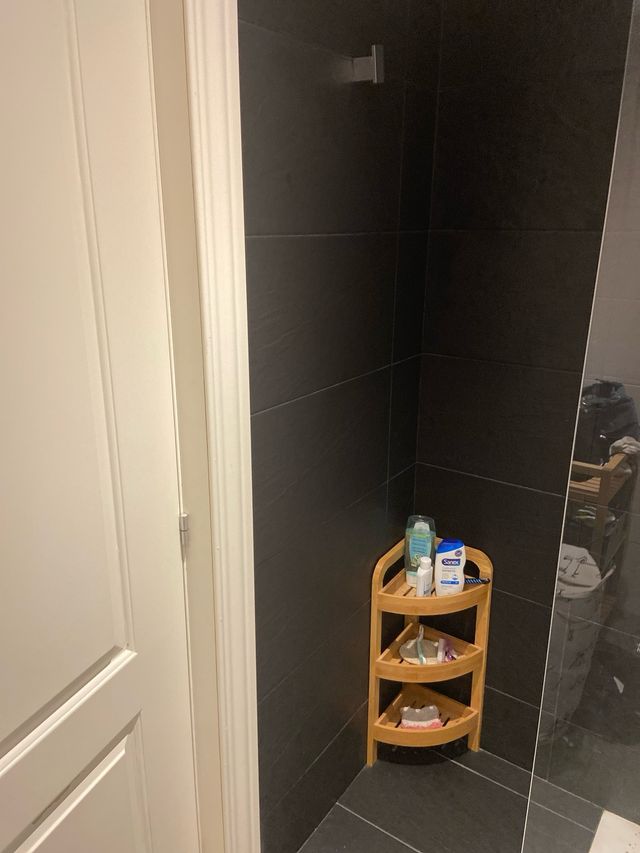 Estantería de ducha en bambú