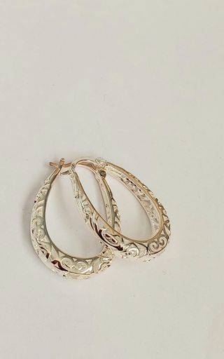 Aros calados ovalados