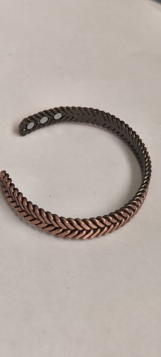 Pulsera Unisex Trenzada Magnética