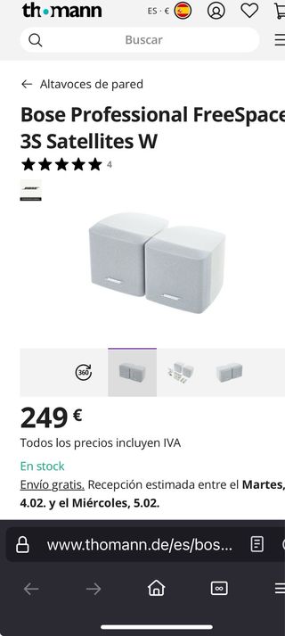Altavoces BOSE