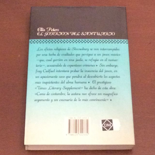 EL GORRION DEL SANTUARIO. ELLIS PETERS