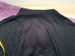 Jersey cuello alto negro