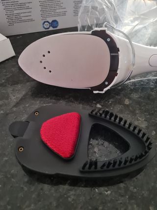 Plancha cepillo de viaje a vapor 