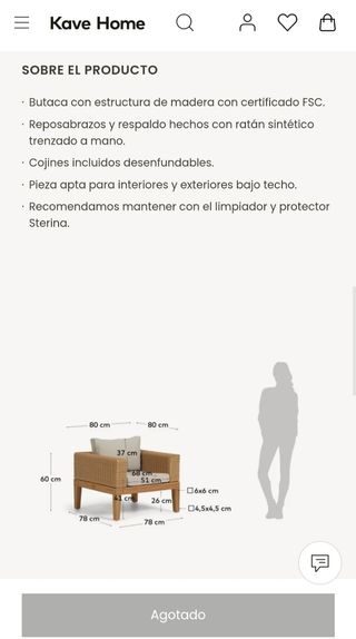 Butaca Giana KAVE HOME