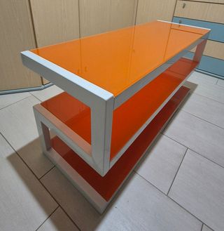 Mobile TV di design in vetro e metallo