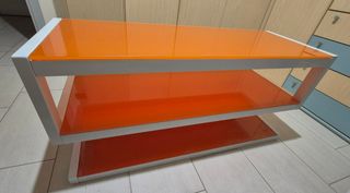 Mobile TV di design in vetro e metallo