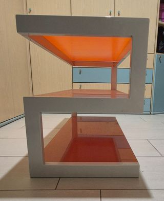 Mobile TV di design in vetro e metallo