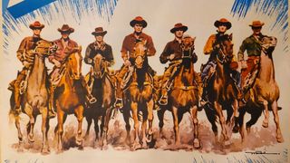 Cartel original Los siete magníficos (1960)